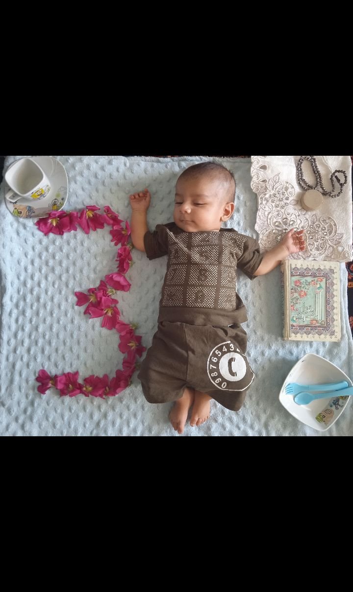 سه ماهگی نوزاد محمدپارسا کریمی فرد
