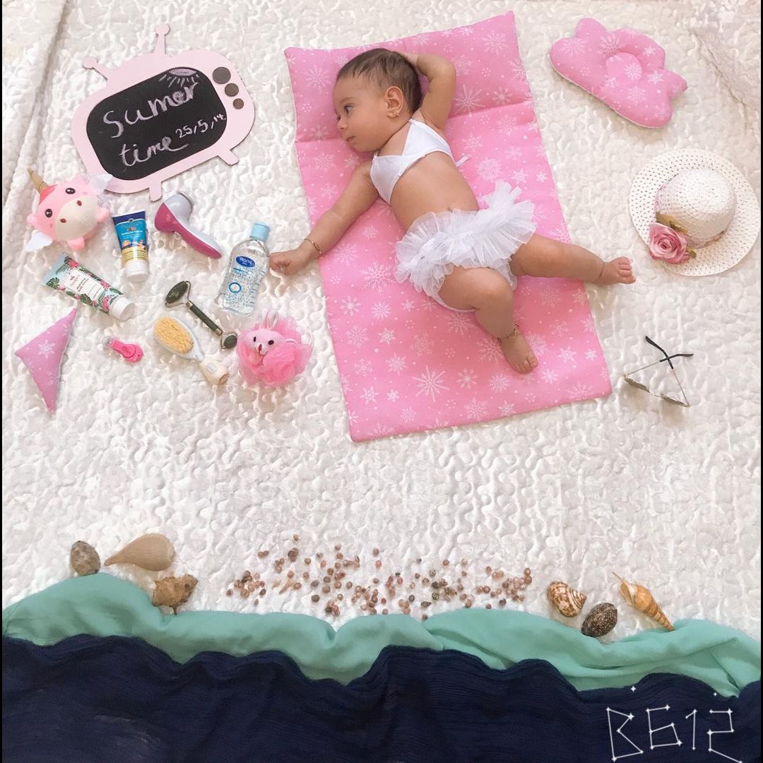 تم عکس تابستانی کودک دلوین جوانمردی