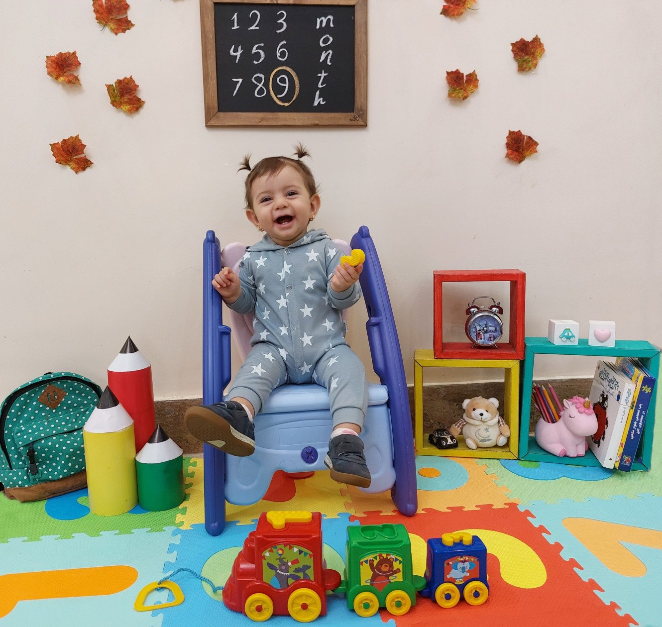 نه ماهگی نوزاد یاسمین سادات هاشمی