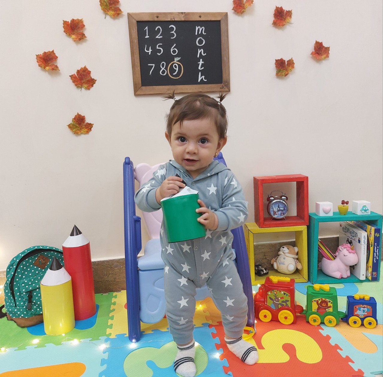 نه ماهگی نوزاد یاسمین سادات هاشمی