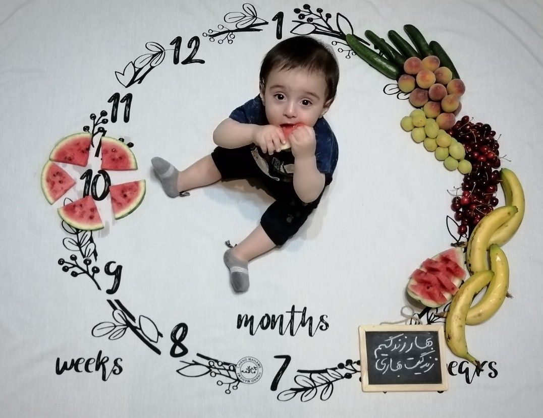 عکاسی با میوه نیکان نوروزی