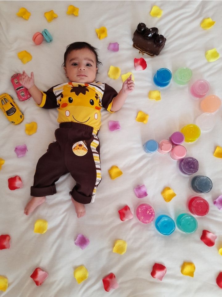 تم عکس تابستانی کودک آریا جون