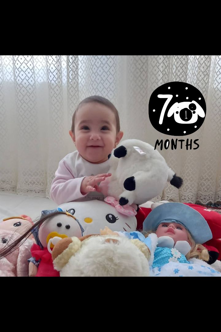 هفت ماهگی نوزاد یسنا اقبالی