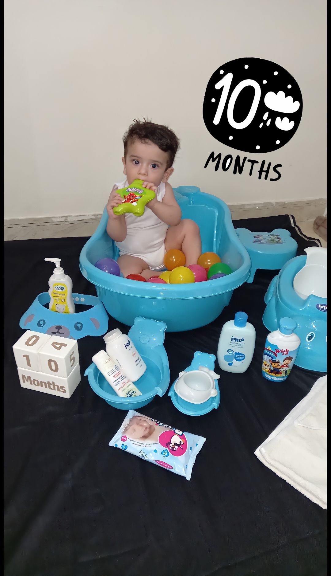 ۱۰ماهگی کیان