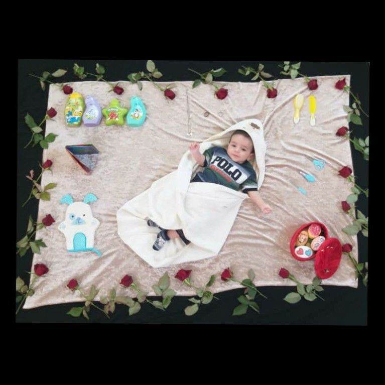 عکس نوزاد پسر امیرعلی