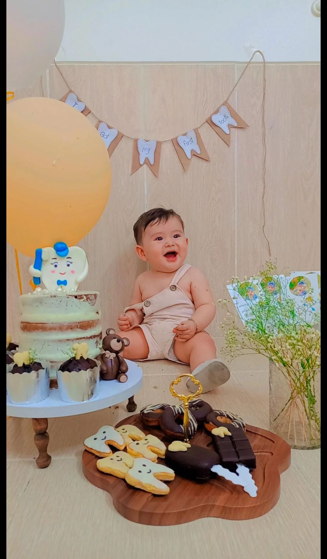 جشن دندونی نوزاد نویان اکبری