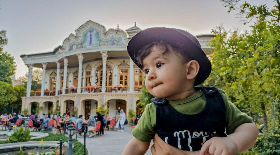 تم عکس تابستانی کودک كميل