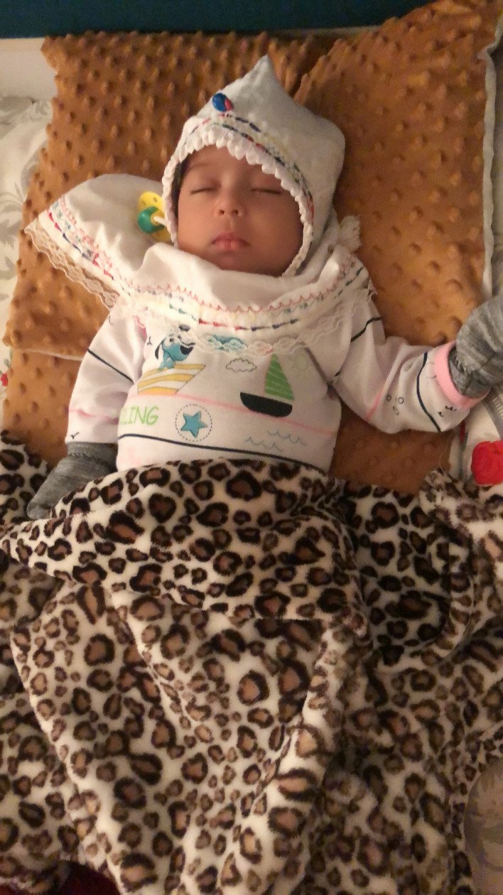 دو ماهگی نوزاد عرشيا كامياب