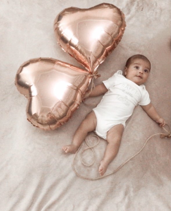 اولین خنده نوزاد شاهان محمدی