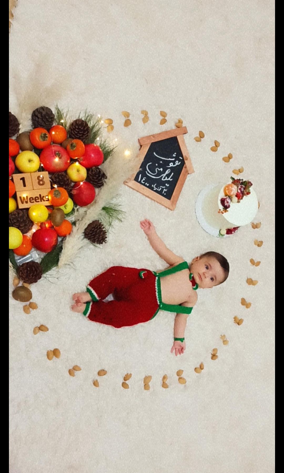 یک-ماهگیایده-عکس-ماهگرد آروین