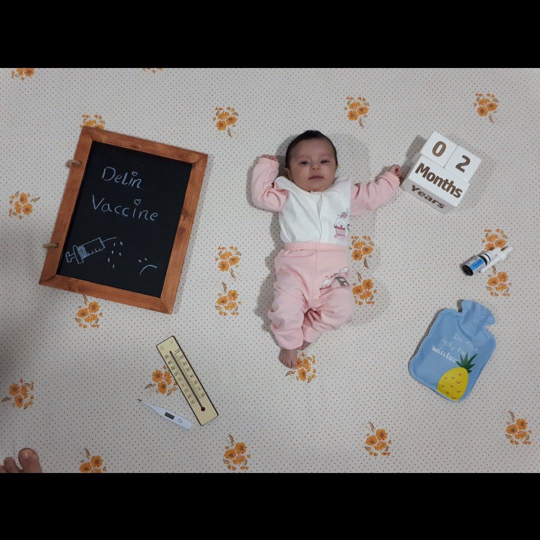 دو ماهگی نوزاد دلین اینانلو