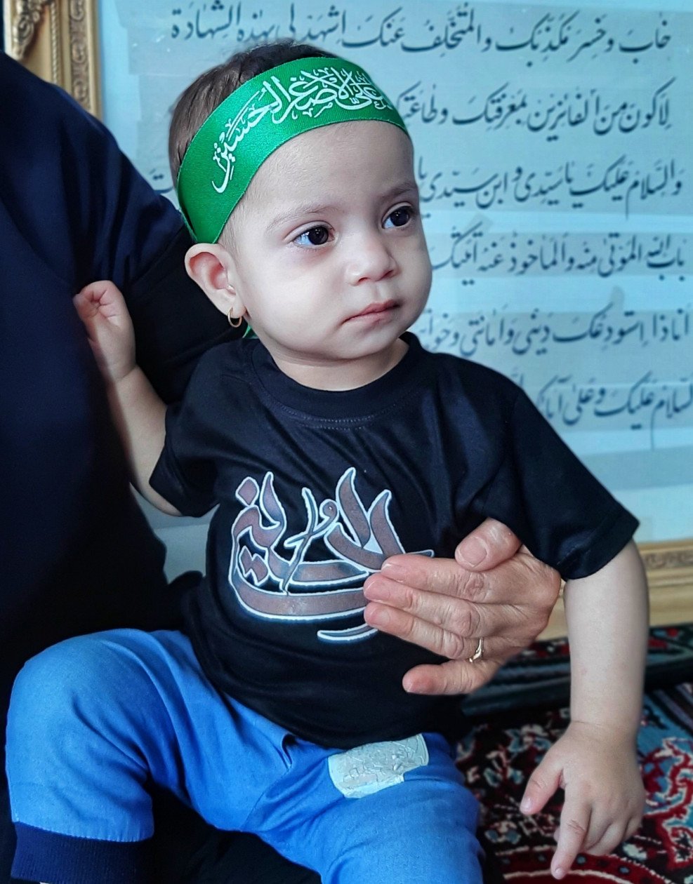 عکس محرم کودک پریا حیدرپور