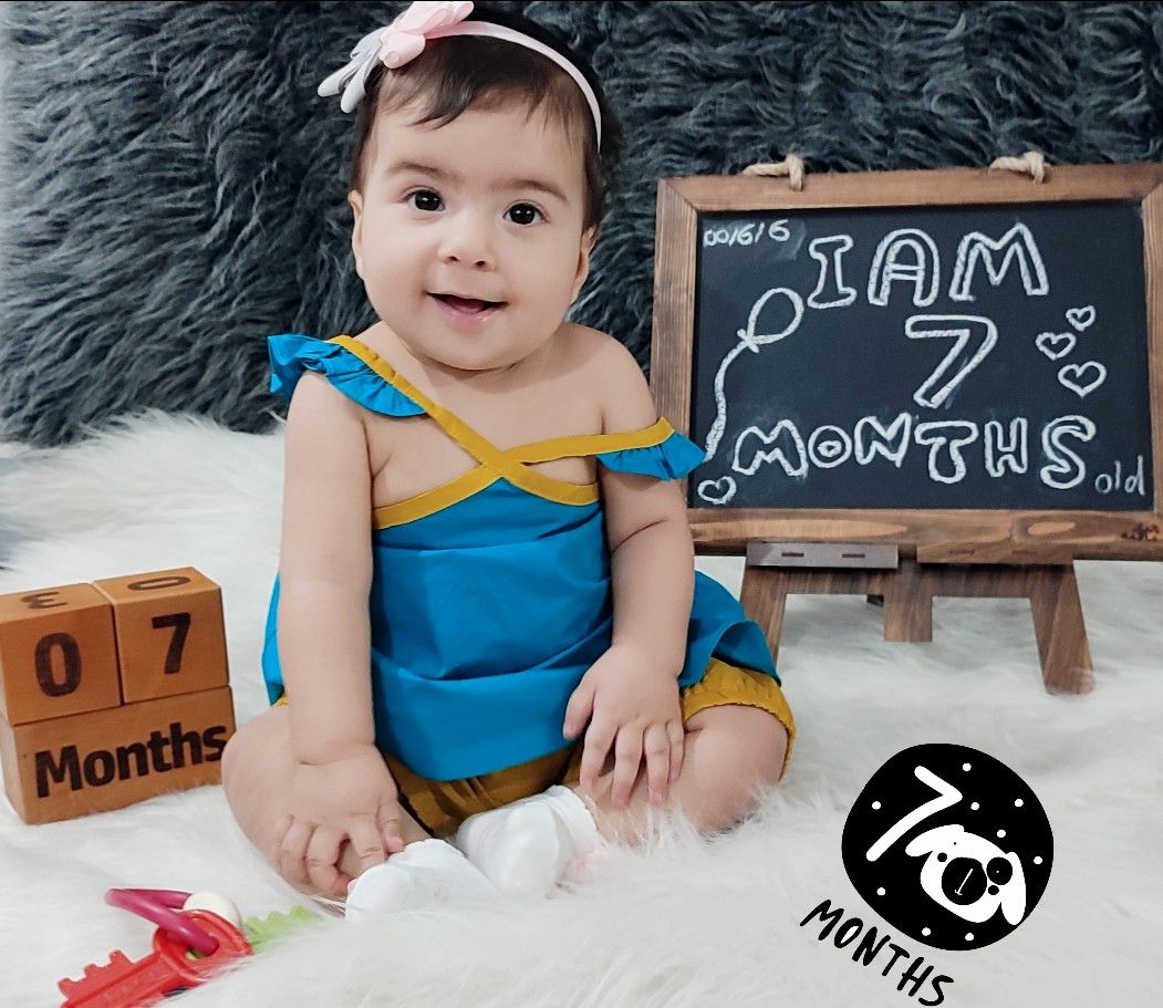 هفت ماهگی نوزاد هانا مددی