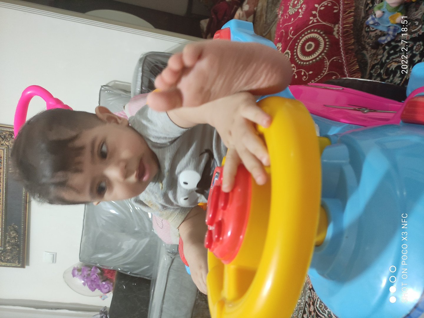 عکس نوزاد پسر امیرحیدر