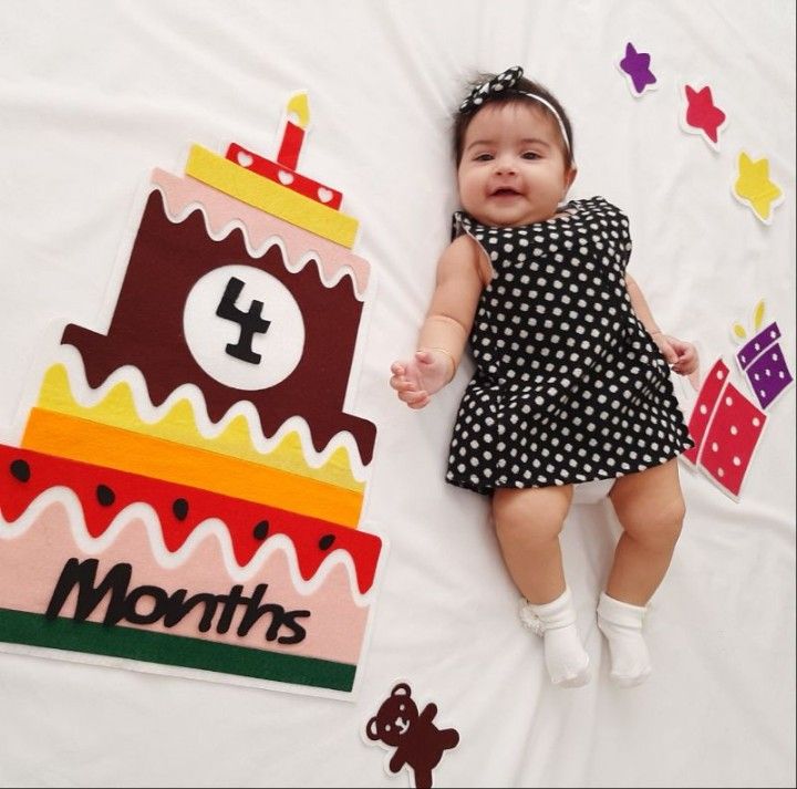 چهار ماهگی نوزاد آندیا انصاری