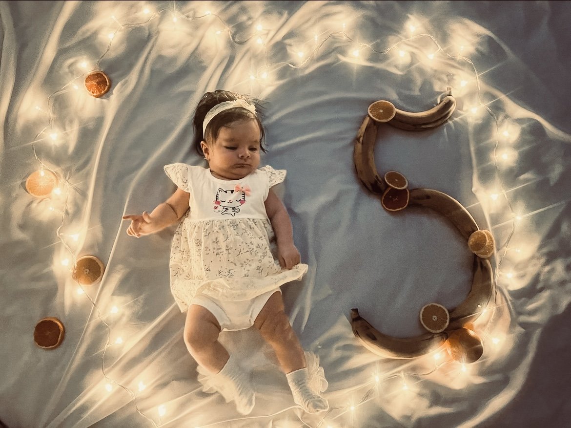 پنج ماهگی نوزاد نوراشاکری تبار