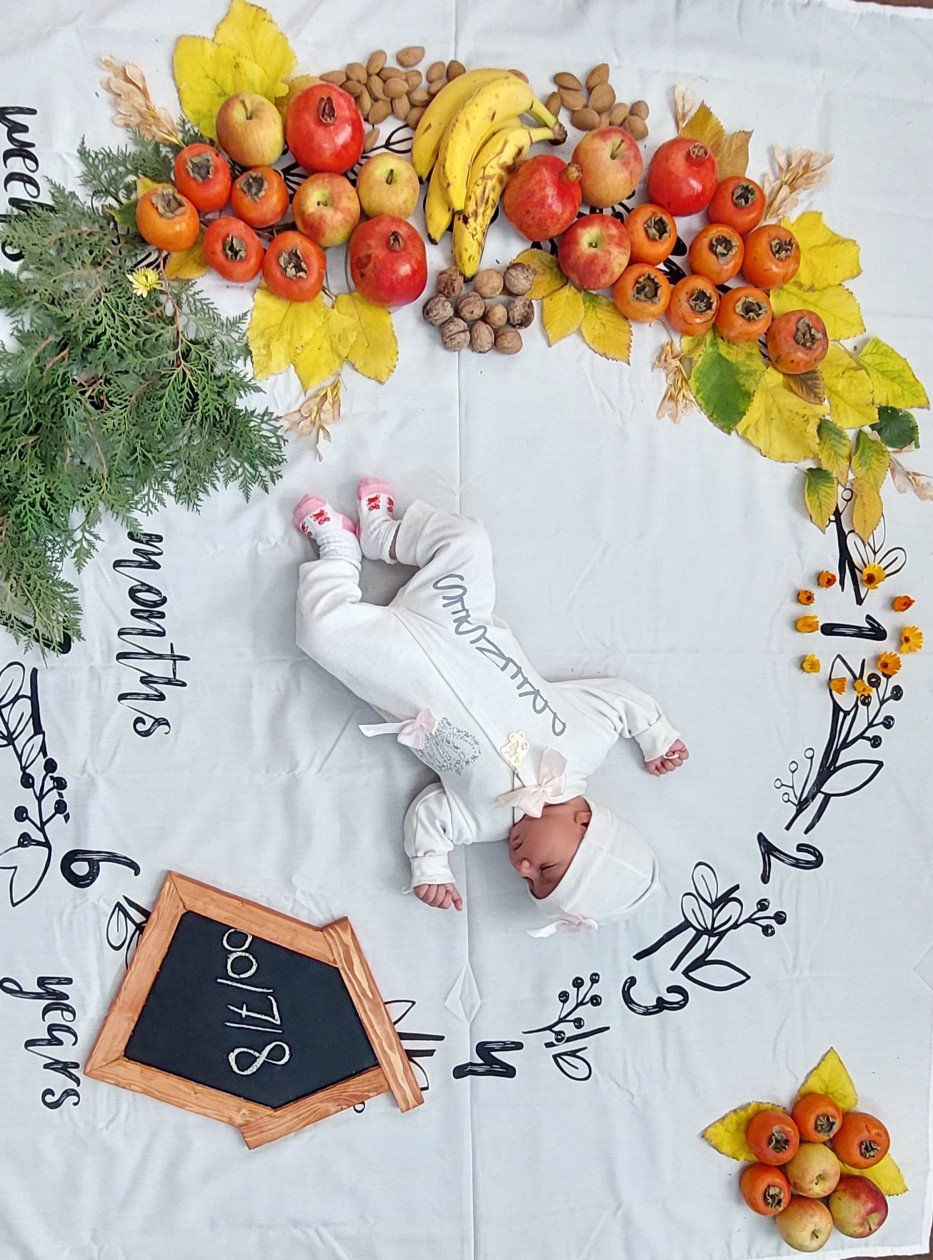 پارچه ماهگرد طرح حلقه تمشک حسناسربندی فراهانی