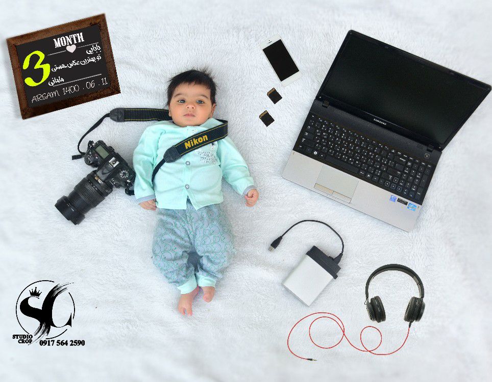 دو ماهگی نوزاد آرسام