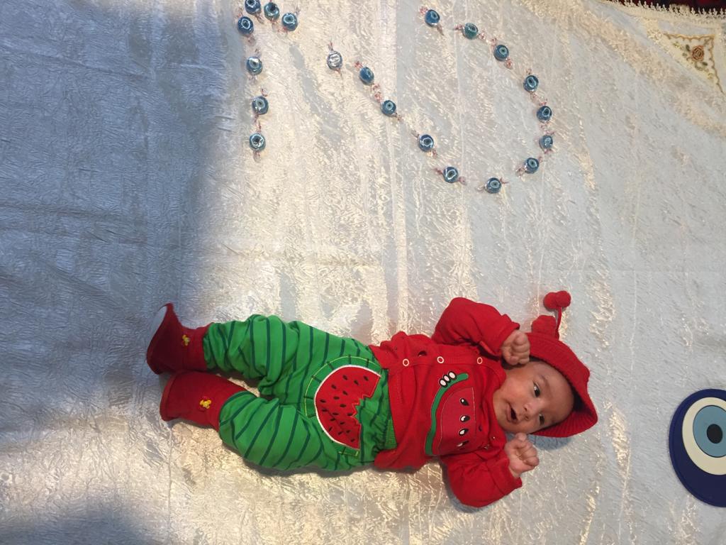 دو ماهگی نوزاد آرسین عبدل همایونی