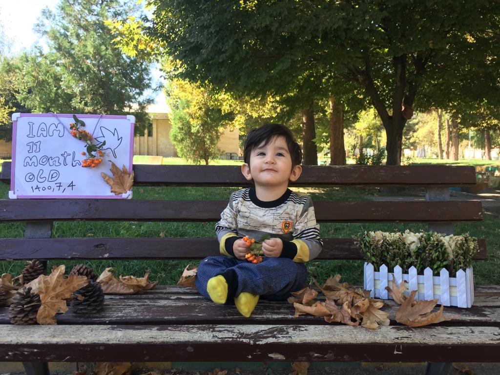 یازده ماهگی نوزاد آرسین عبدل همایونی