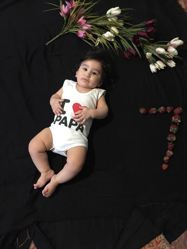 هفت ماهگی نوزاد آرسین عبدل همایونی