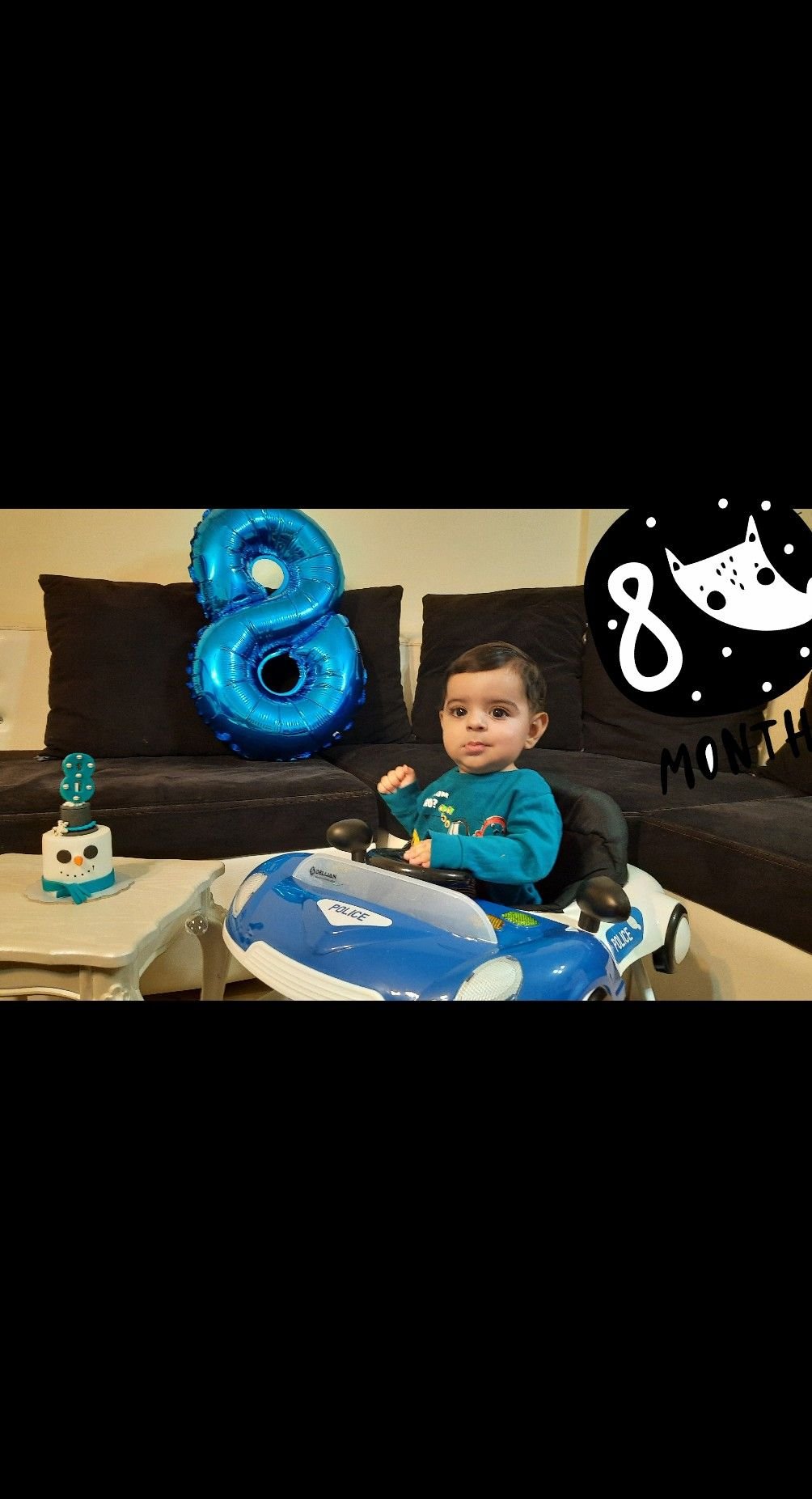 هشت ماهگی نوزاد سورن شجاعی