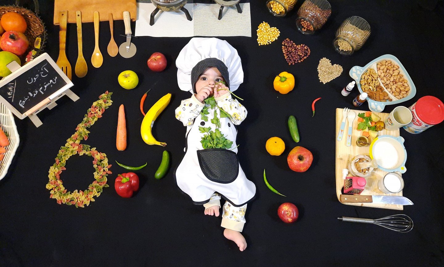 لباس آشپزی کودک سورن شجاعی