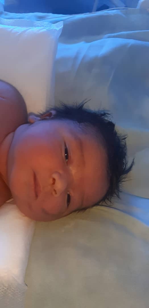 متولد شدن نوزاد سید والا جلالی