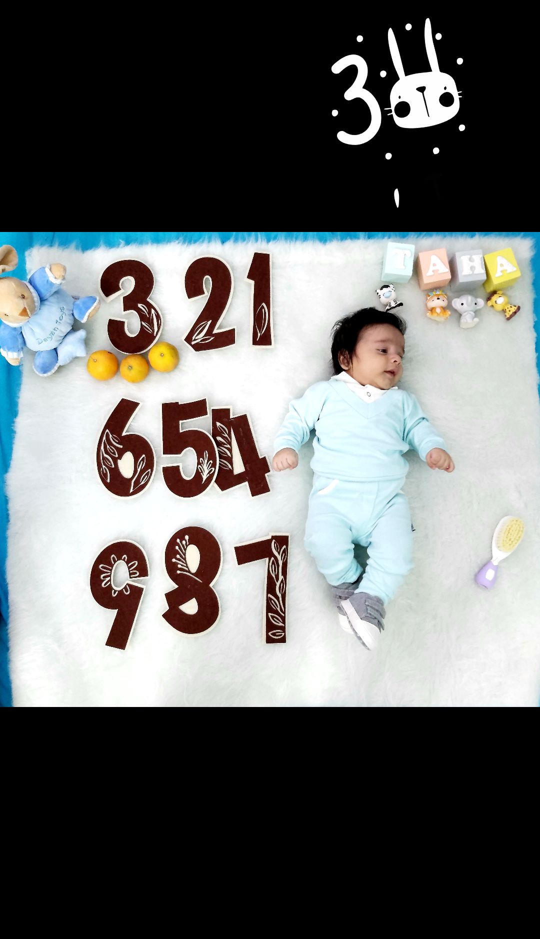 سه ماهگی نوزاد طاها اسلامی