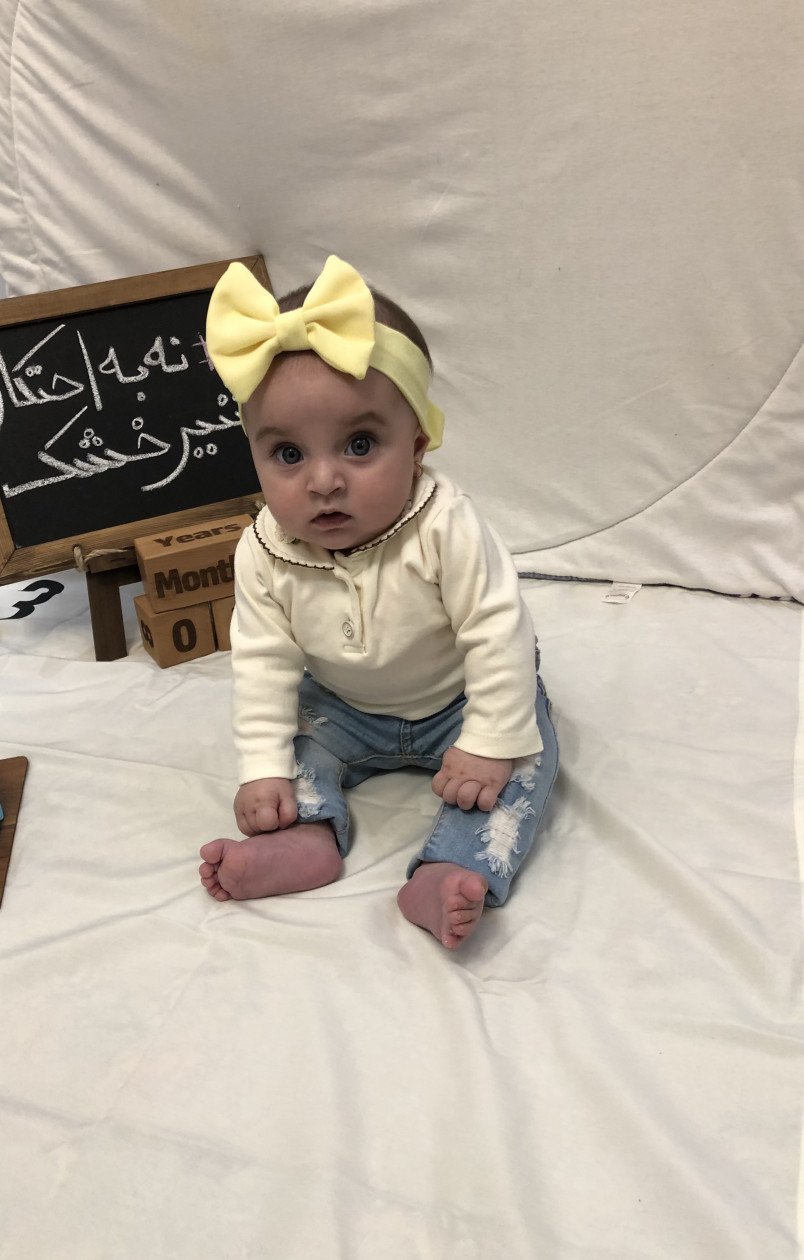 پنج ماهگی نوزاد مرسانا رحیمی