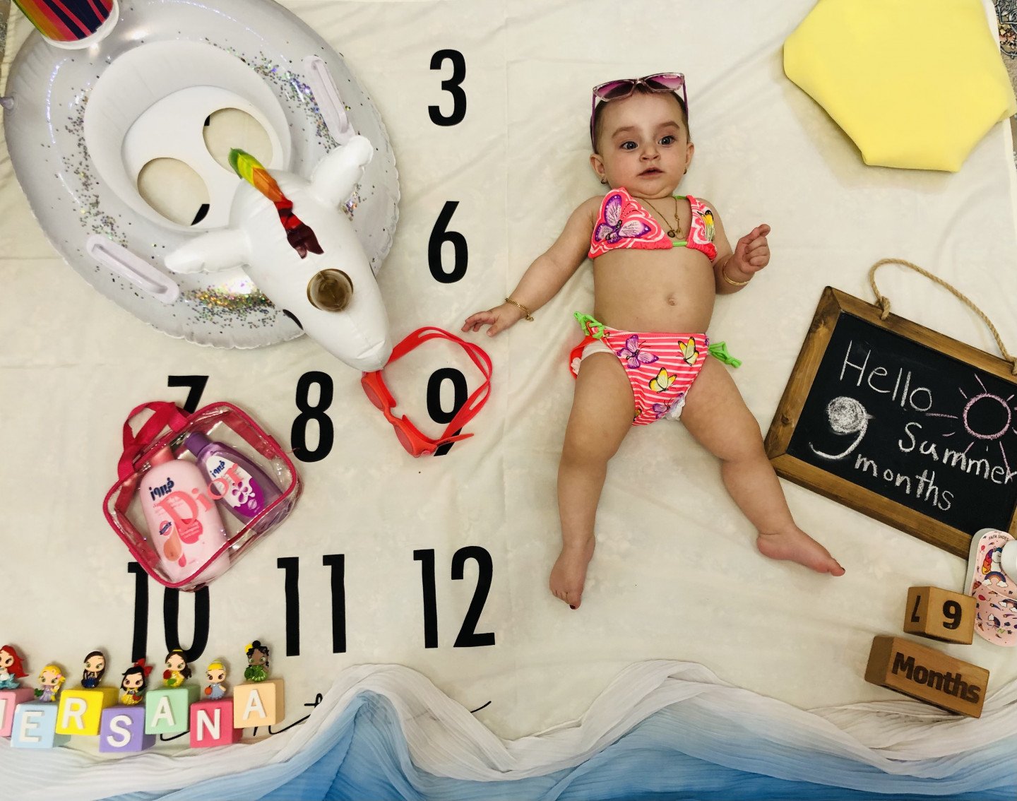 نه ماهگی نوزاد مرسانا رحیمی