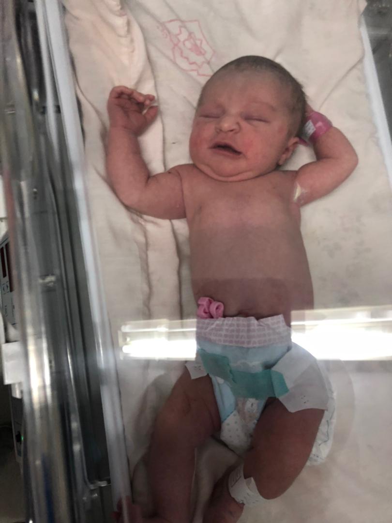 متولد شدن نوزاد مرسانا رحیمی