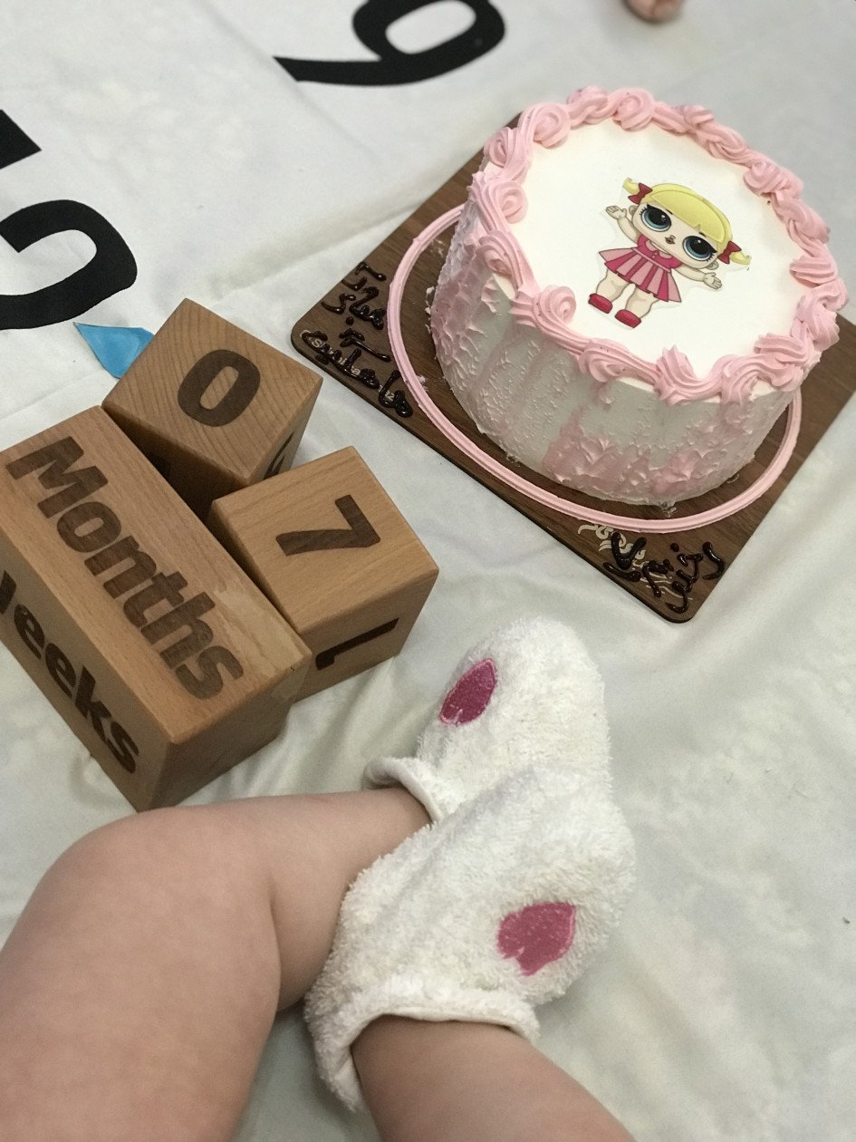 پارچه ماهگرد نوزاد طرح کلاسیک مرسانا رحیمی