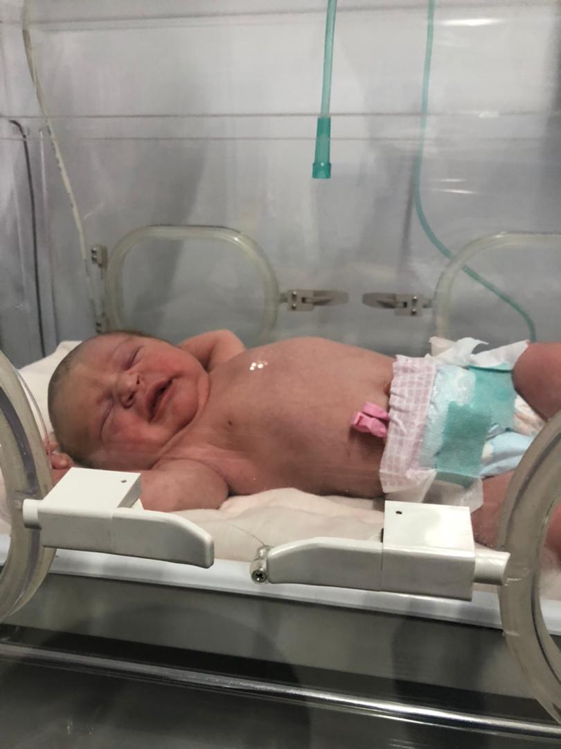 متولد شدن نوزاد مرسانا رحیمی