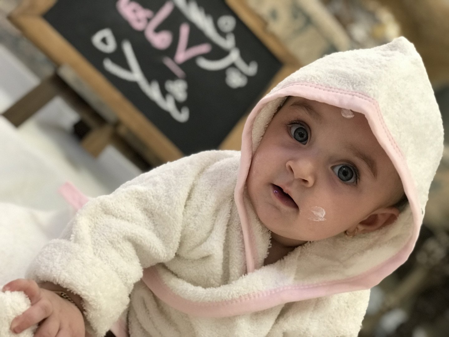 پارچه ماهگرد نوزاد طرح کلاسیک مرسانا رحیمی