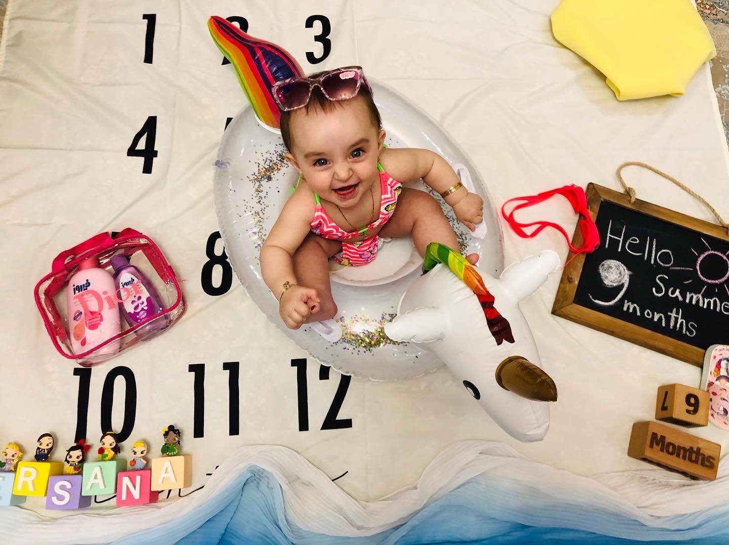 نه ماهگی نوزاد مرسانا رحیمی