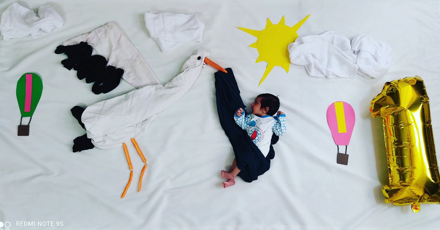 یک ماهگی نوزاد کوروش اصغرپور