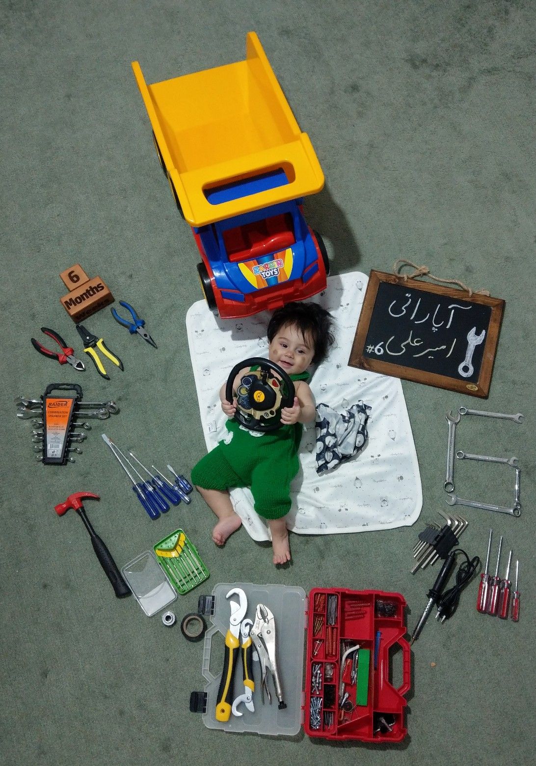 شش ماهگی نوزاد امیرعلی