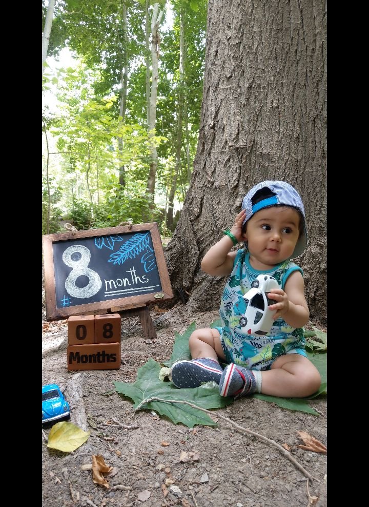 هشت ماهگی نوزاد امیرعلی