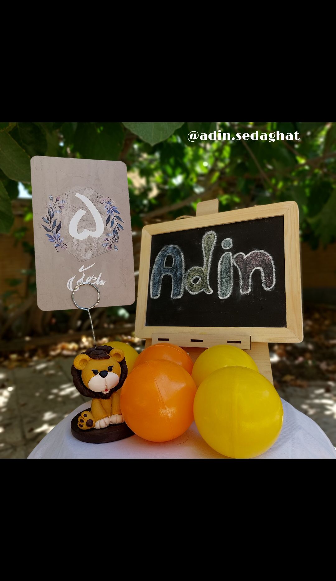 پنج ماهگی نوزاد آدین صداقت