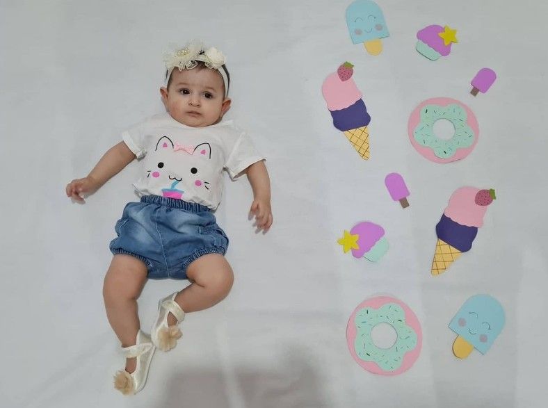 پنج ماهگی نوزاد سلین