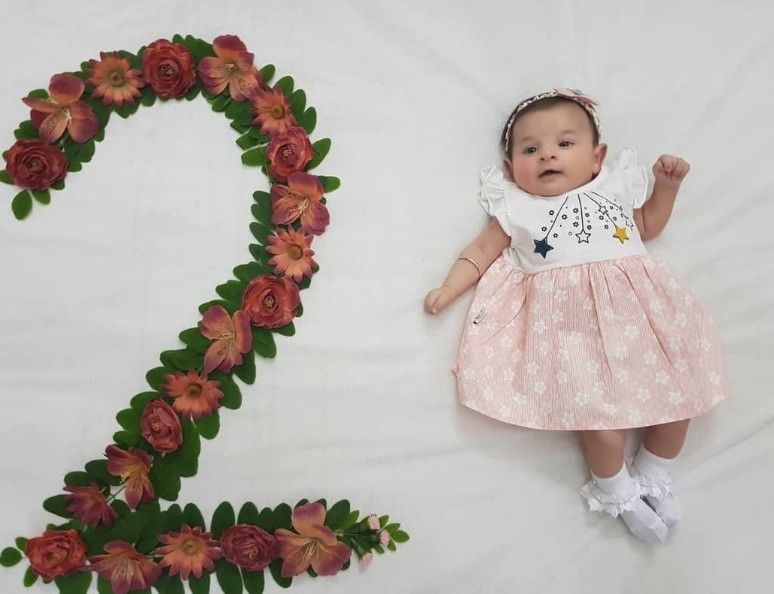 دو ماهگی نوزاد سلین