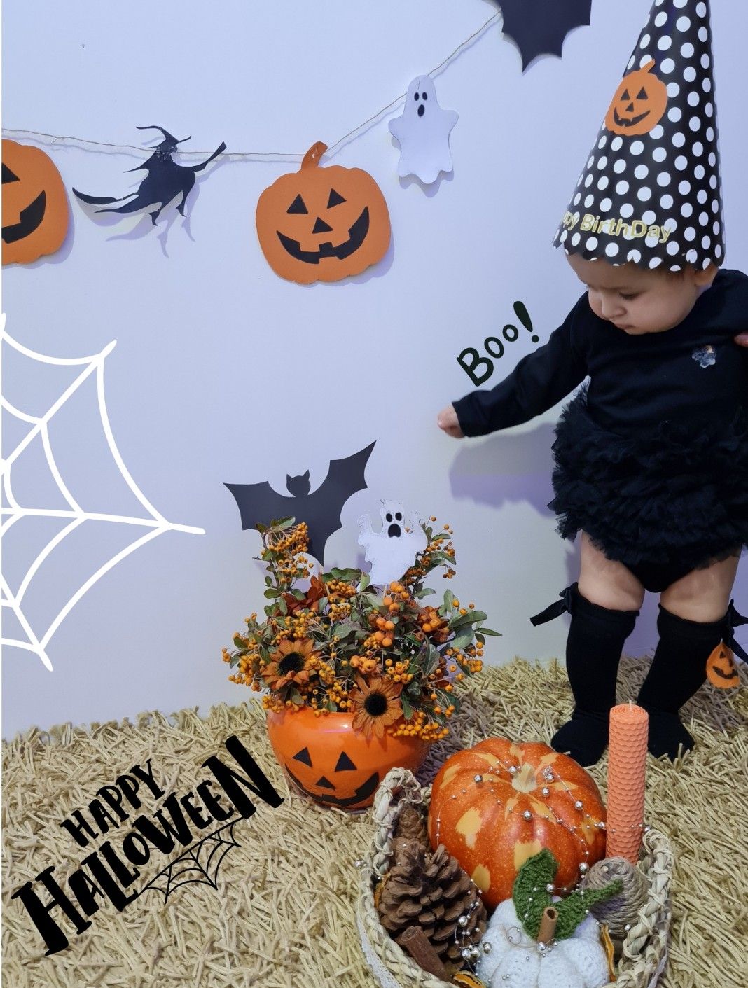 جشن هالووین کودک سلین