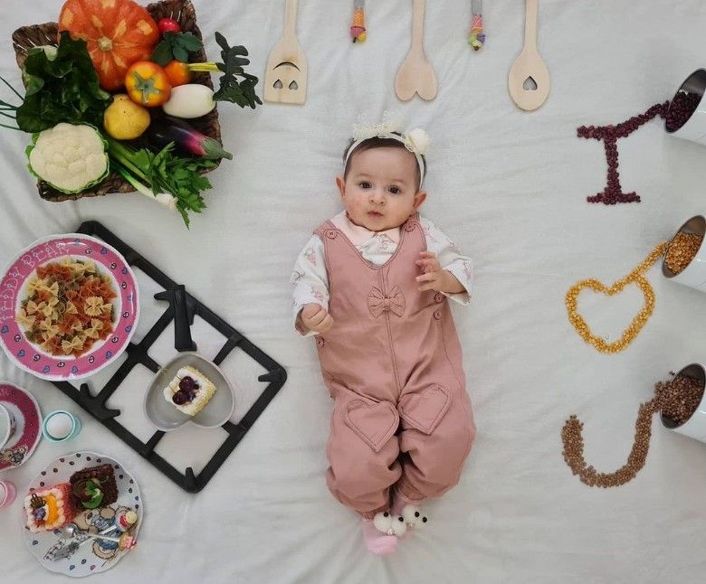 شش ماهگی نوزاد سلین