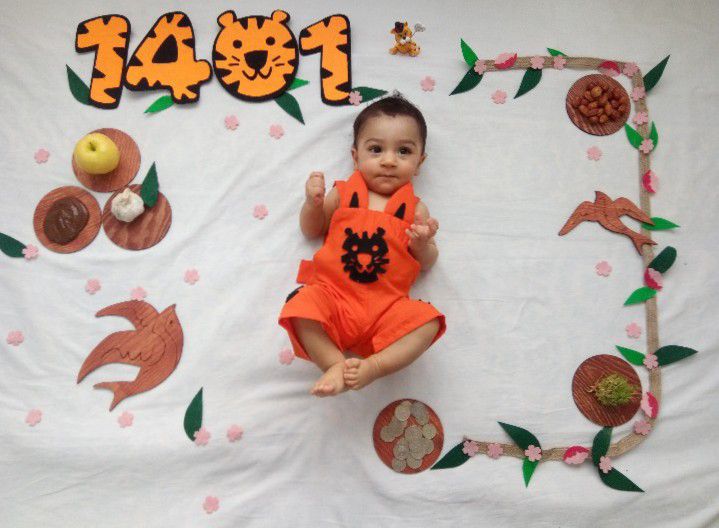 لباس بچگانه طرح ببر سامیار یاراحمدی