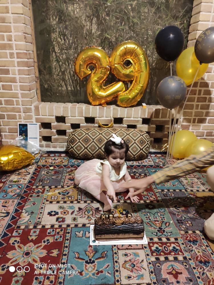 یازده ماهگی نوزاد دل ارام بختیاری