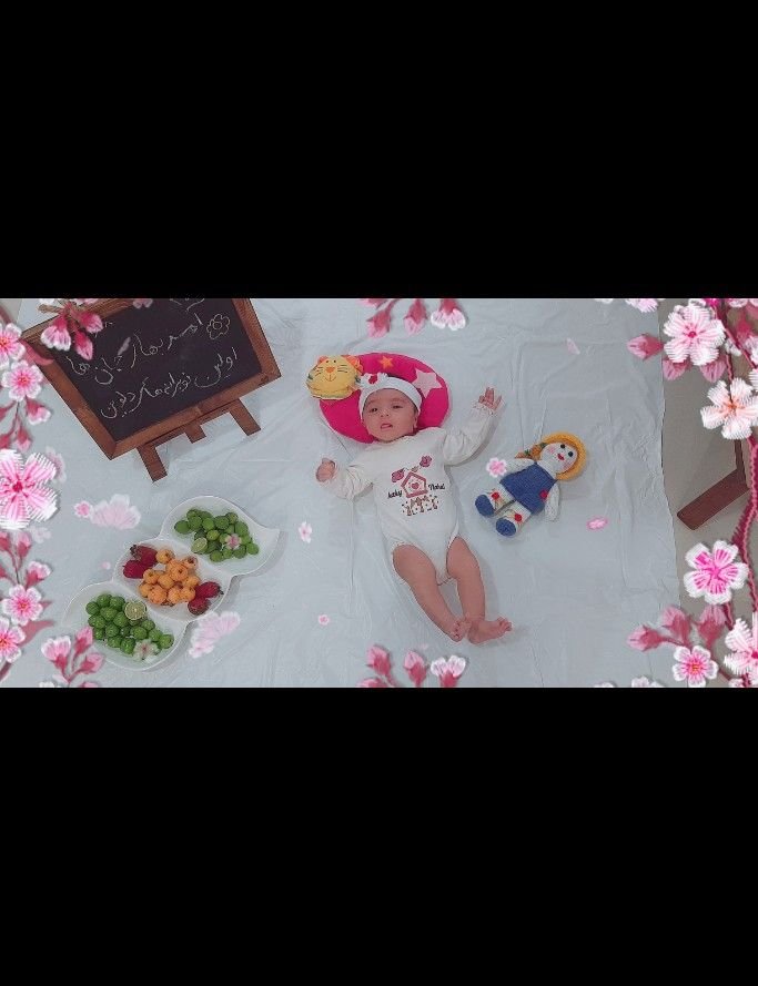 تم عکس بهاری کودک دلوین رادمهر