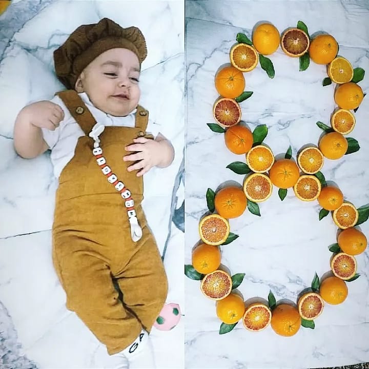 هشت ماهگی نوزاد رایان رضایی