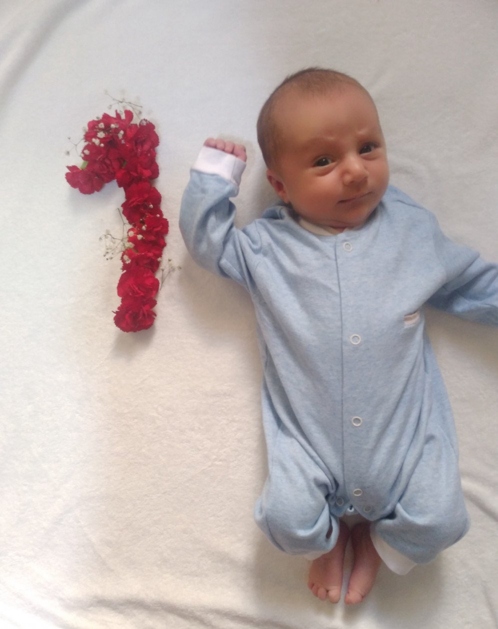 یک ماهگی نوزاد محمدطاها محمدی