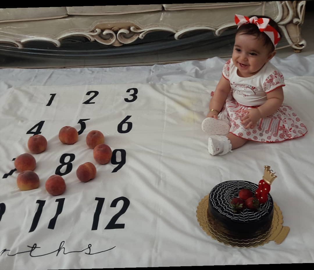 ده ماهگی نوزاد رها حسین پور